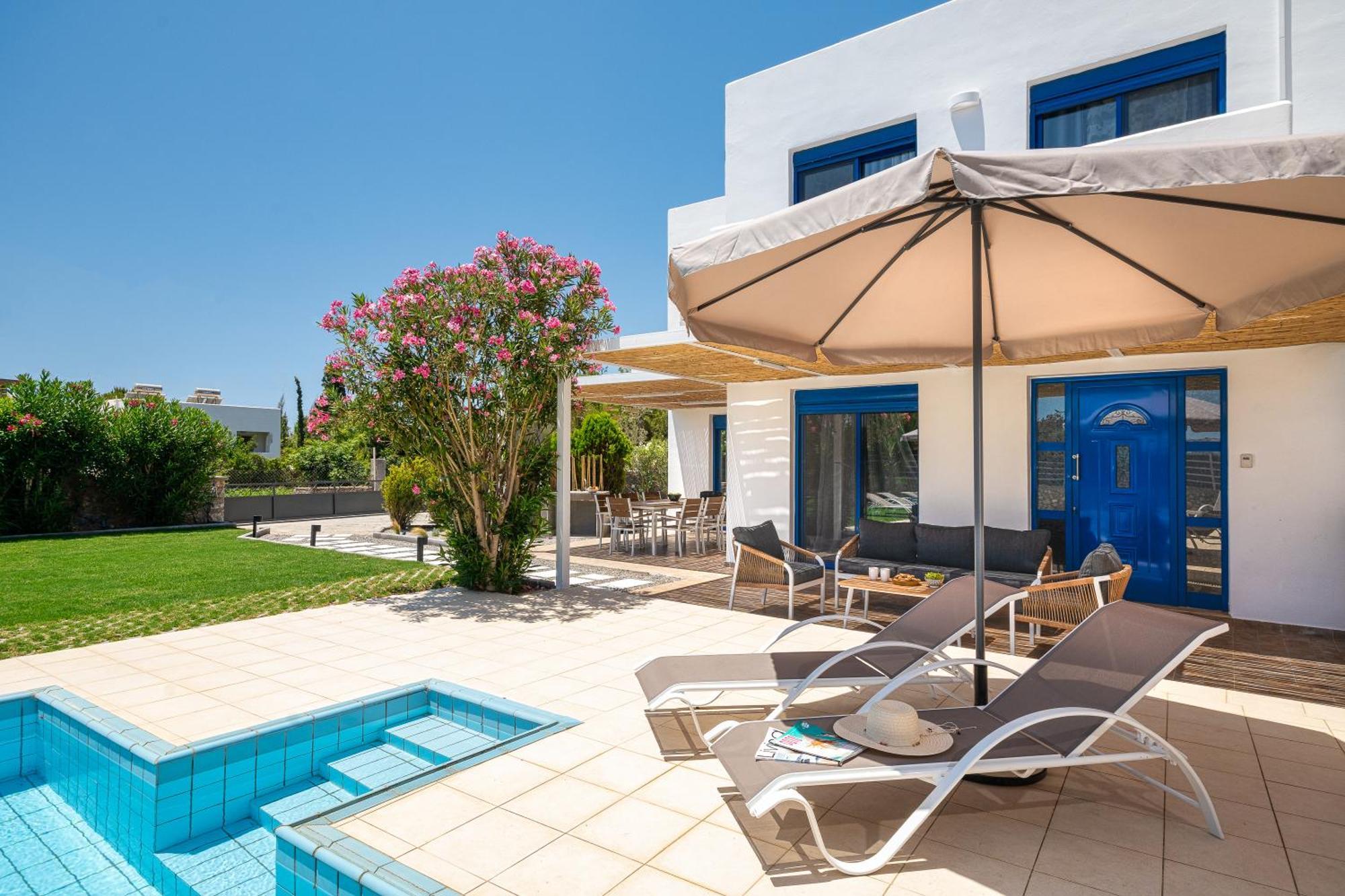 Villa Mariani II - In Lothiarika, Newly Renovated June 2024, Private Pool, Lindos 10 Min, Beach 120M Lardos Luaran gambar