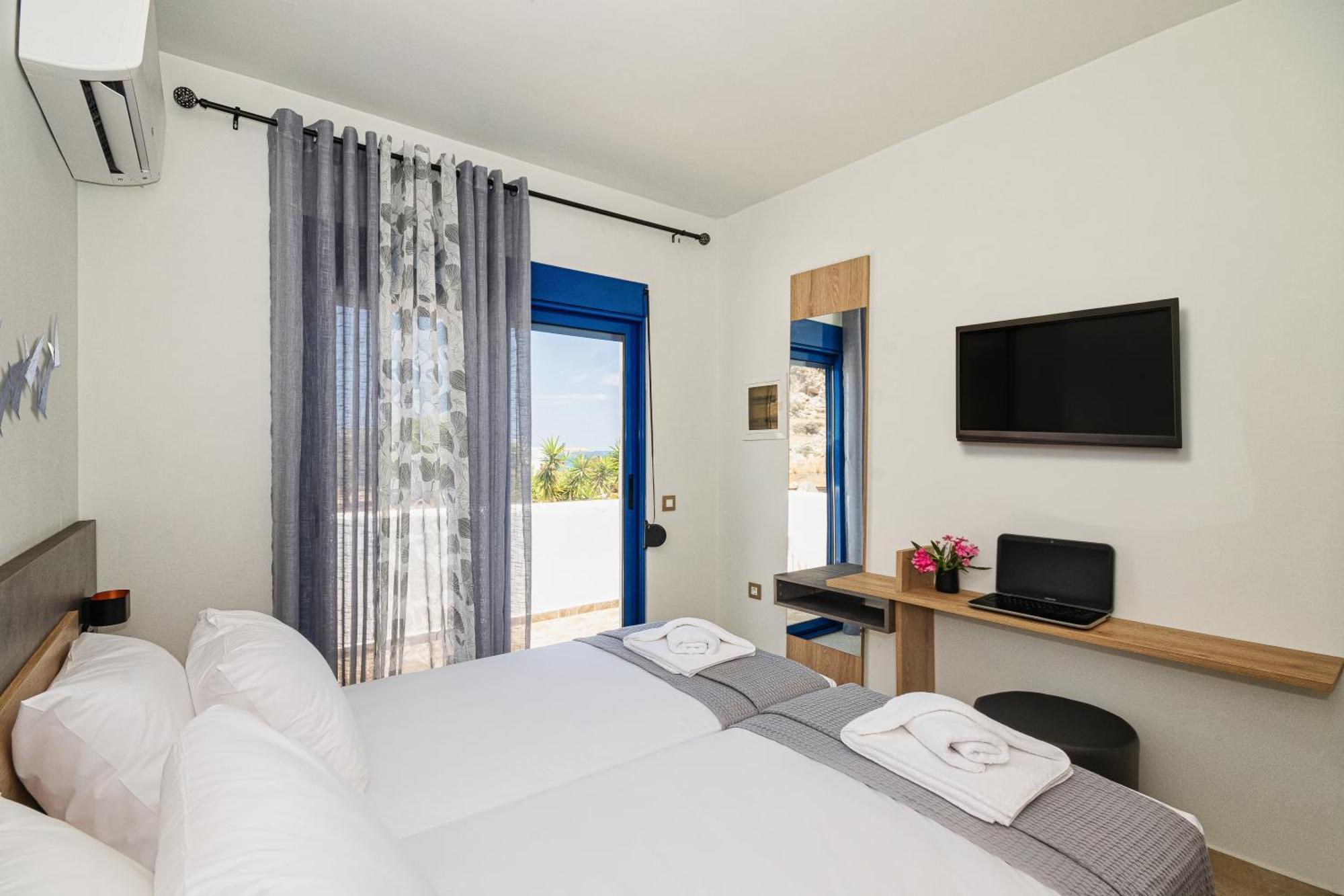 Villa Mariani II - In Lothiarika, Newly Renovated June 2024, Private Pool, Lindos 10 Min, Beach 120M Lardos Luaran gambar
