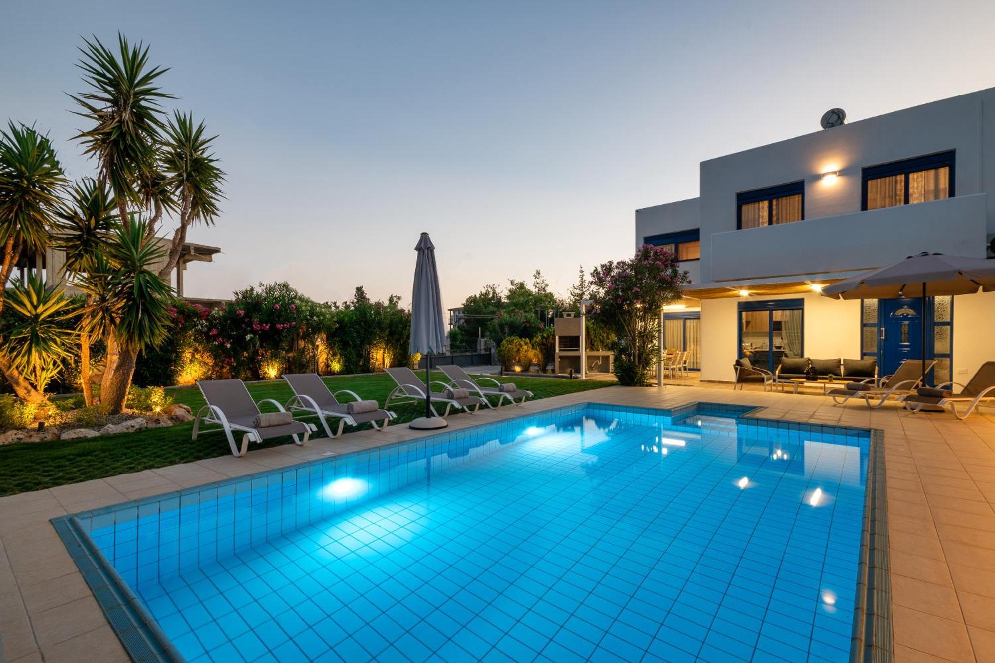 Villa Mariani II - In Lothiarika, Newly Renovated June 2024, Private Pool, Lindos 10 Min, Beach 120M Lardos Luaran gambar